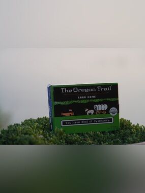 The Oregon Trail Card Game - Pressman - Complete Contents